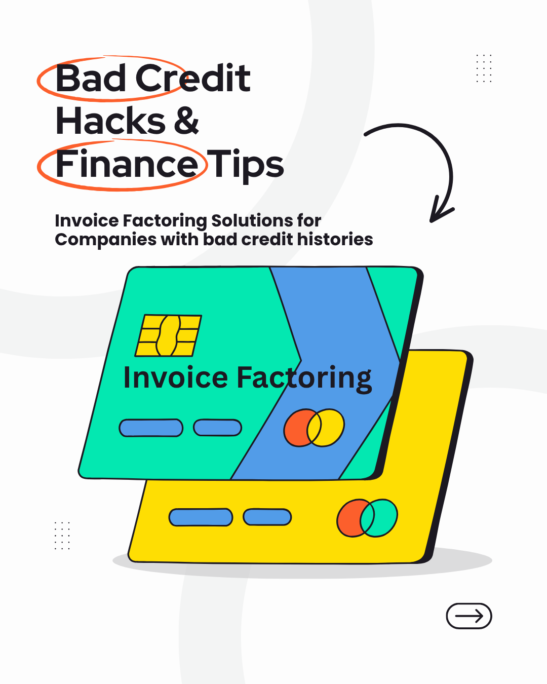 invoice factoring for businesses with bad credit